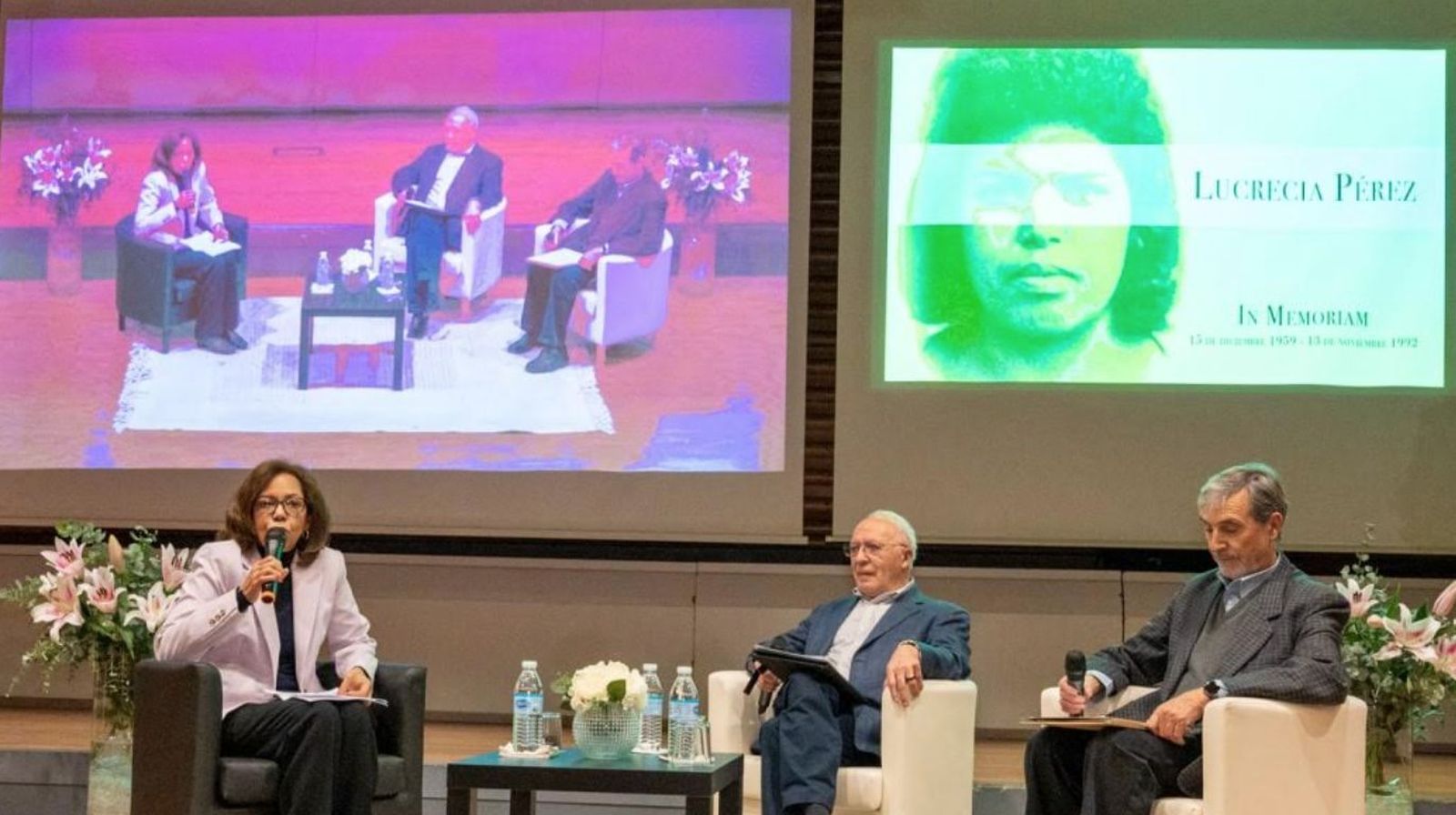 Homenaje a Lucrecia Pérez