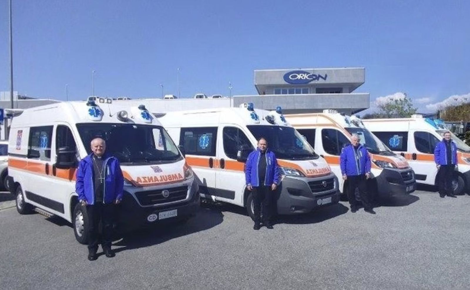 Las ambulancias del Papa para Ucrania