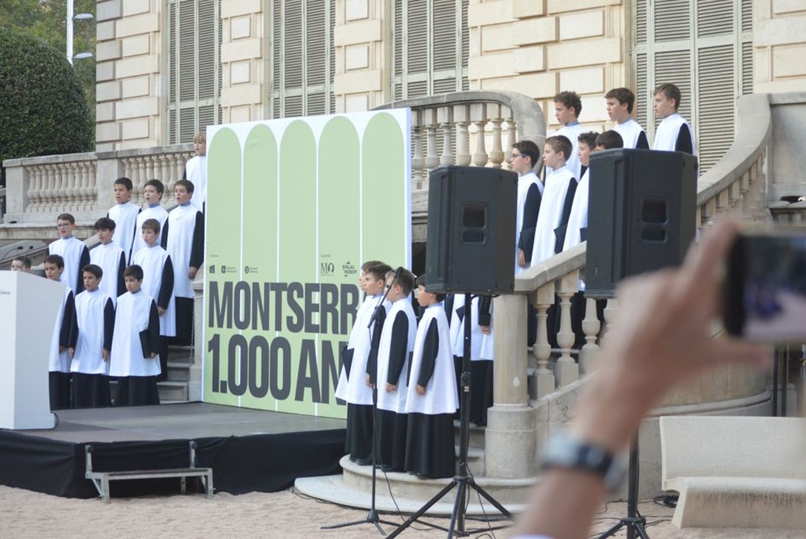 Mil años de Montserrat, en Barcelona