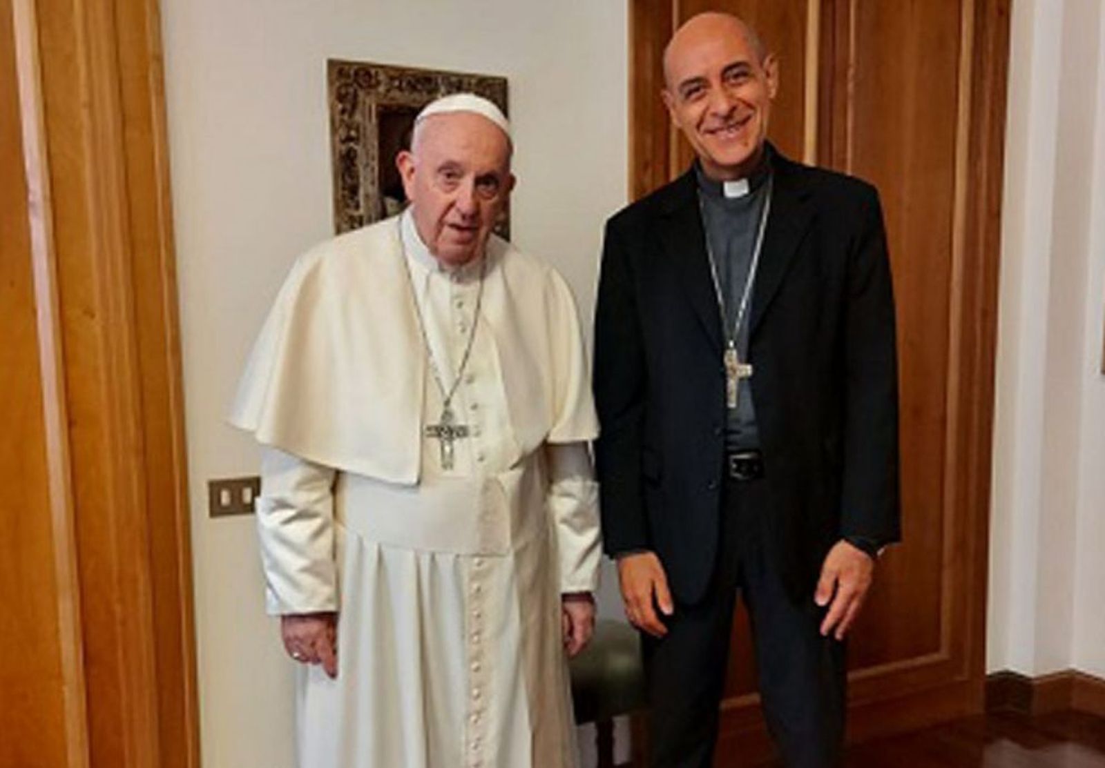 Francisco y monseñor Fernández