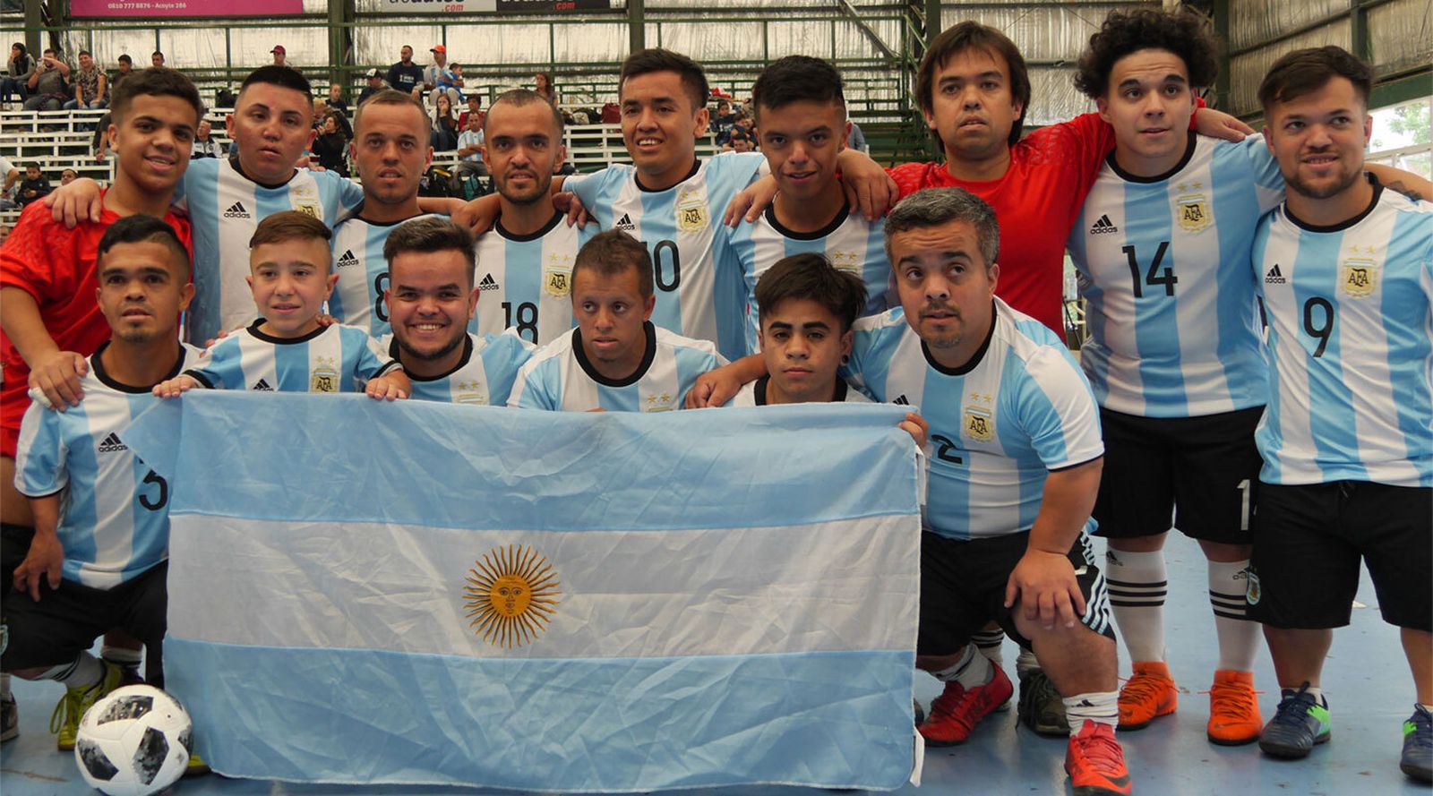 Selección de fútbol argentina de talla baja