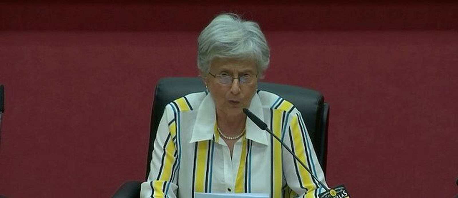 Ivone Gebara, durante su intervención