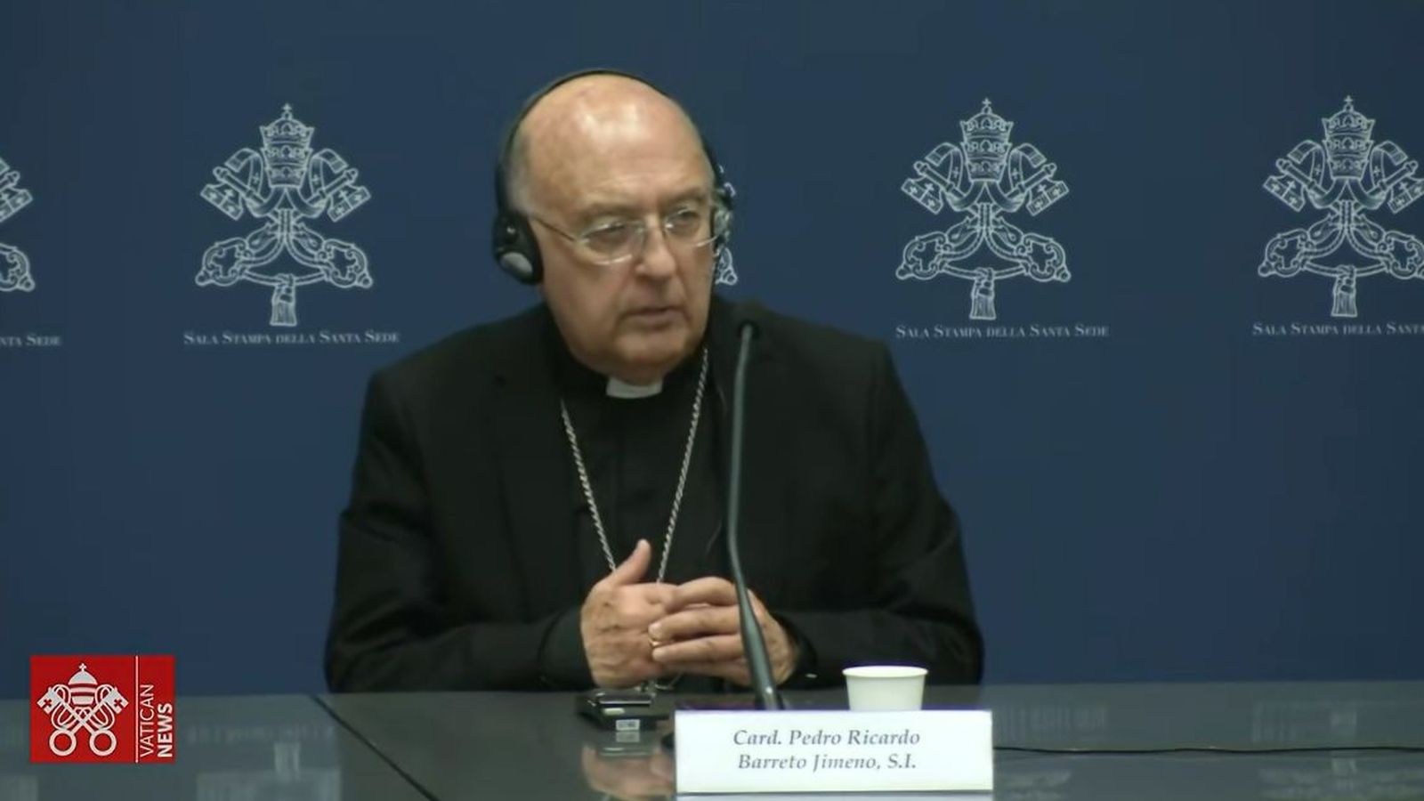 Cardenal Barreto en el Sínodo