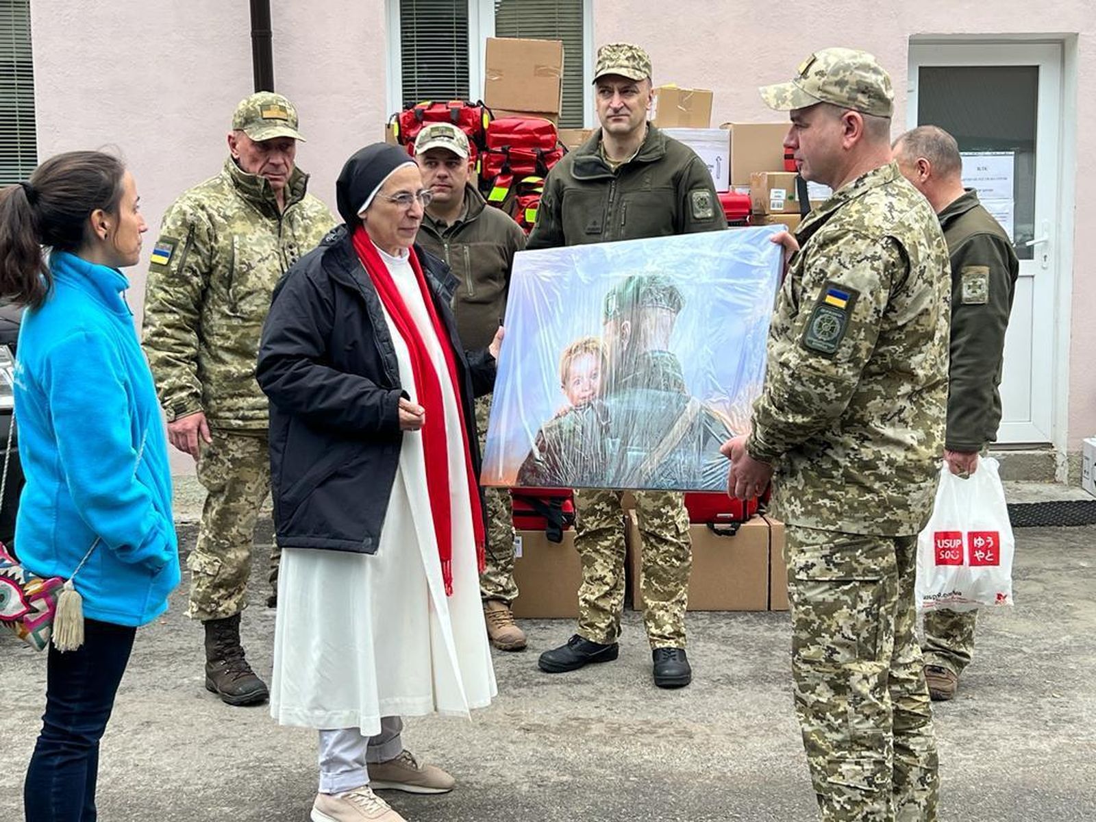 Sor Lucía, en Ucrania