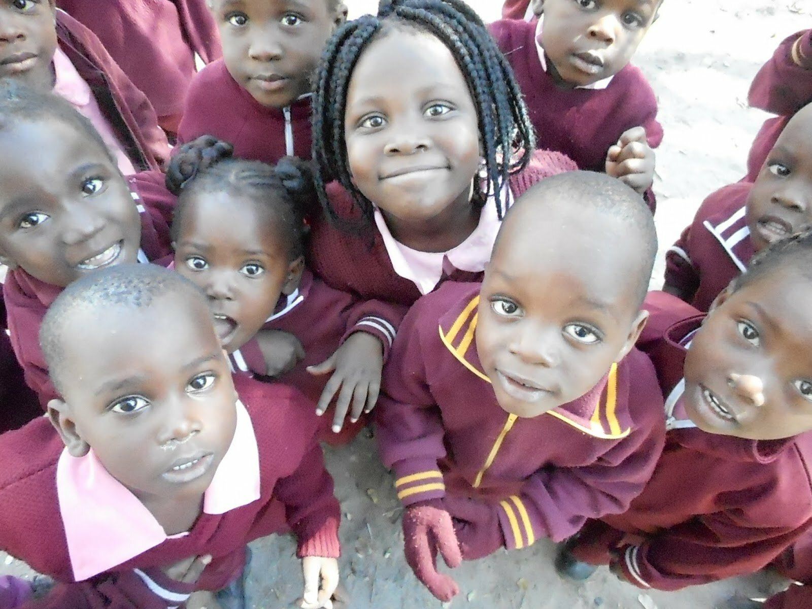 Niños africanos