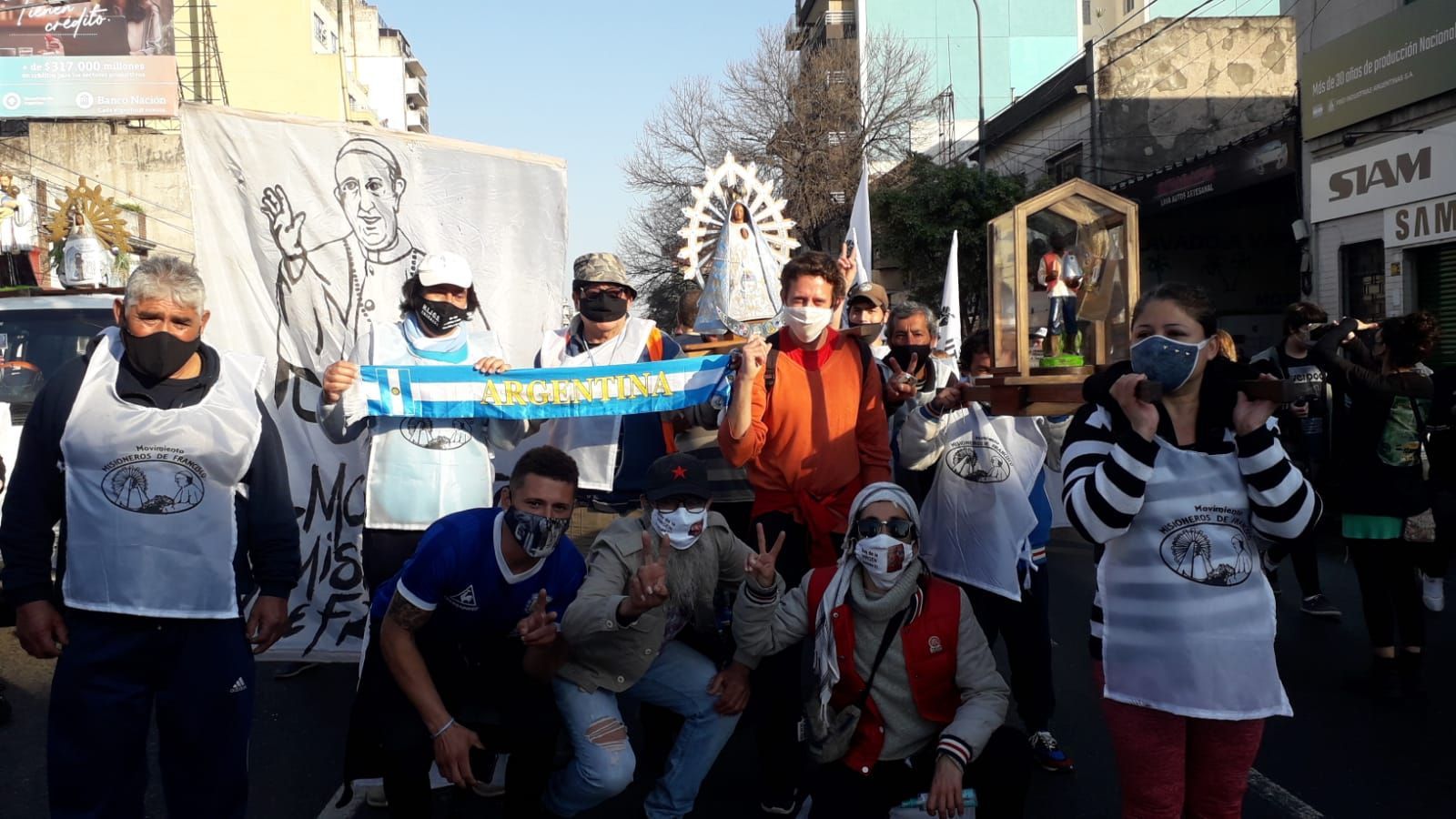 Un modo de iglesia en salida: los peregrinos de la Virgen de Luján