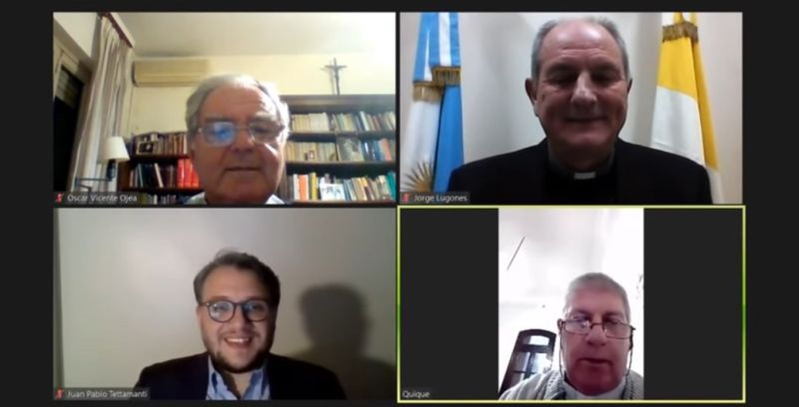 Inauguración virtual de las jornadas de Pastoral Social