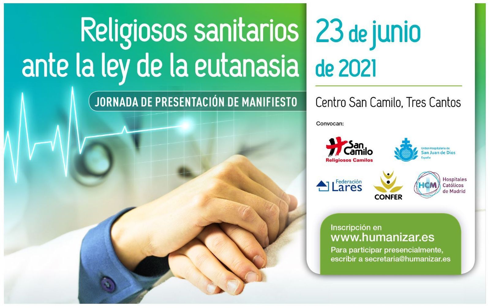 Religiosos sanitarios ante la Ley de Eutanasia.