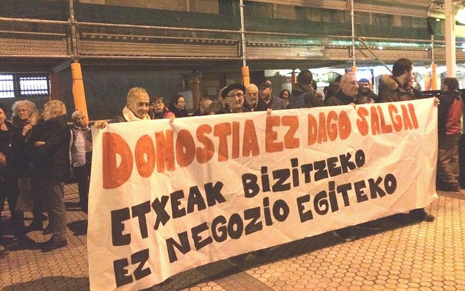 Concentración contra Munilla