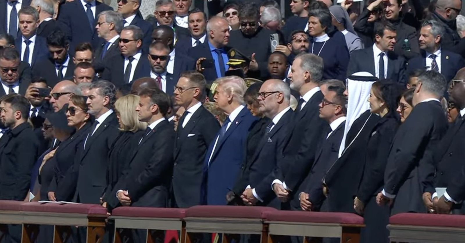 Trump, el Rey y otros mandatarios