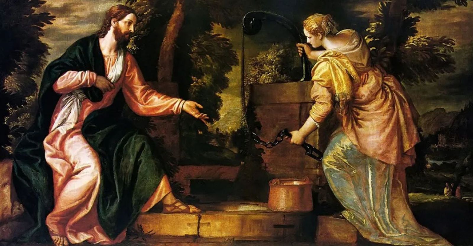 Jesús y la samaritana, de Paolo Veronese (1528–1588)