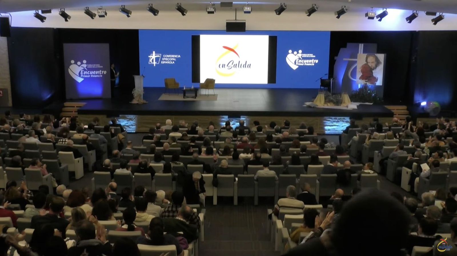 Vista del auditorio de la Fundación Pablo VI con los participantes en el EPA