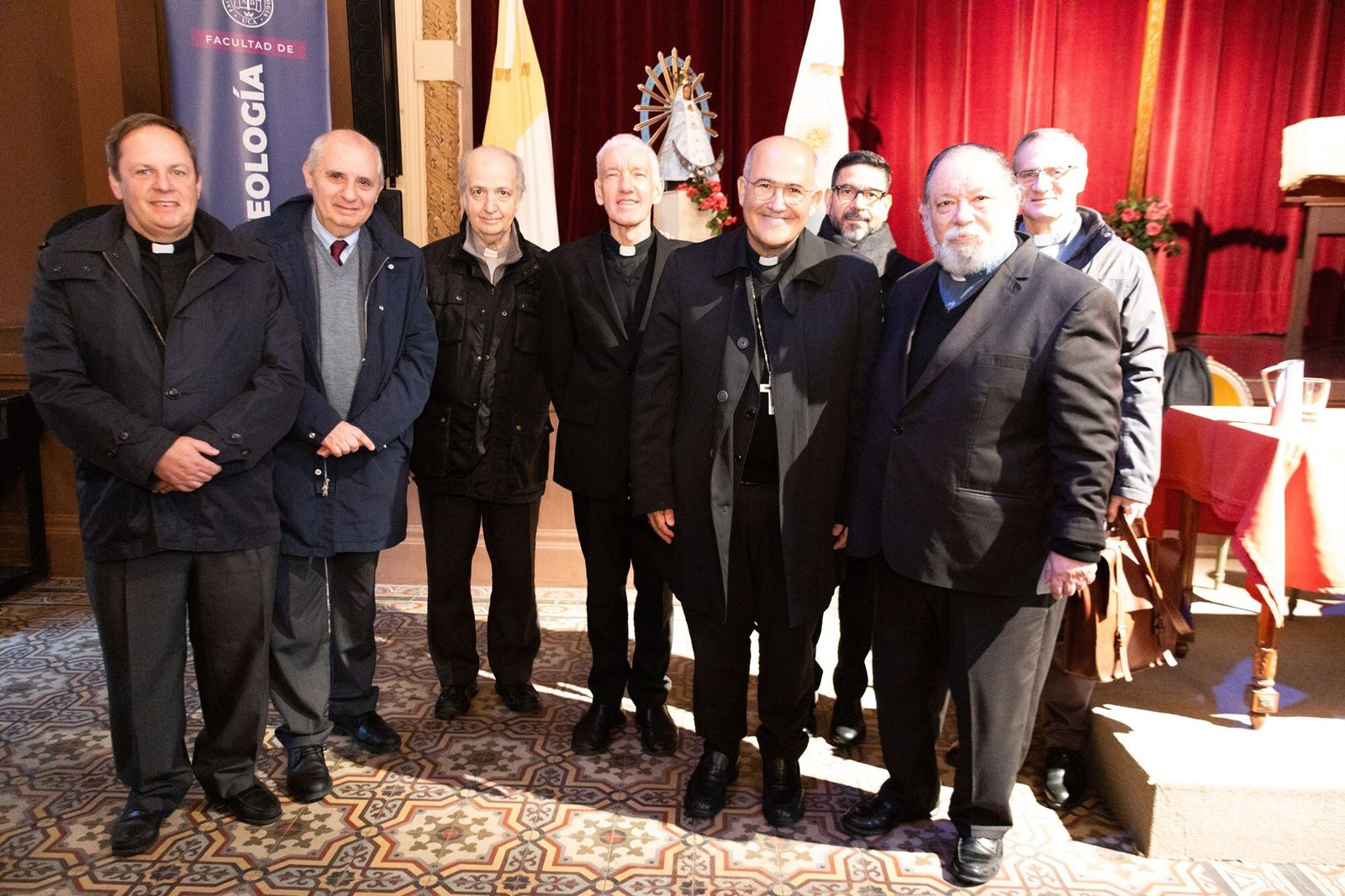 El cardenal Tolentino en la UCA
