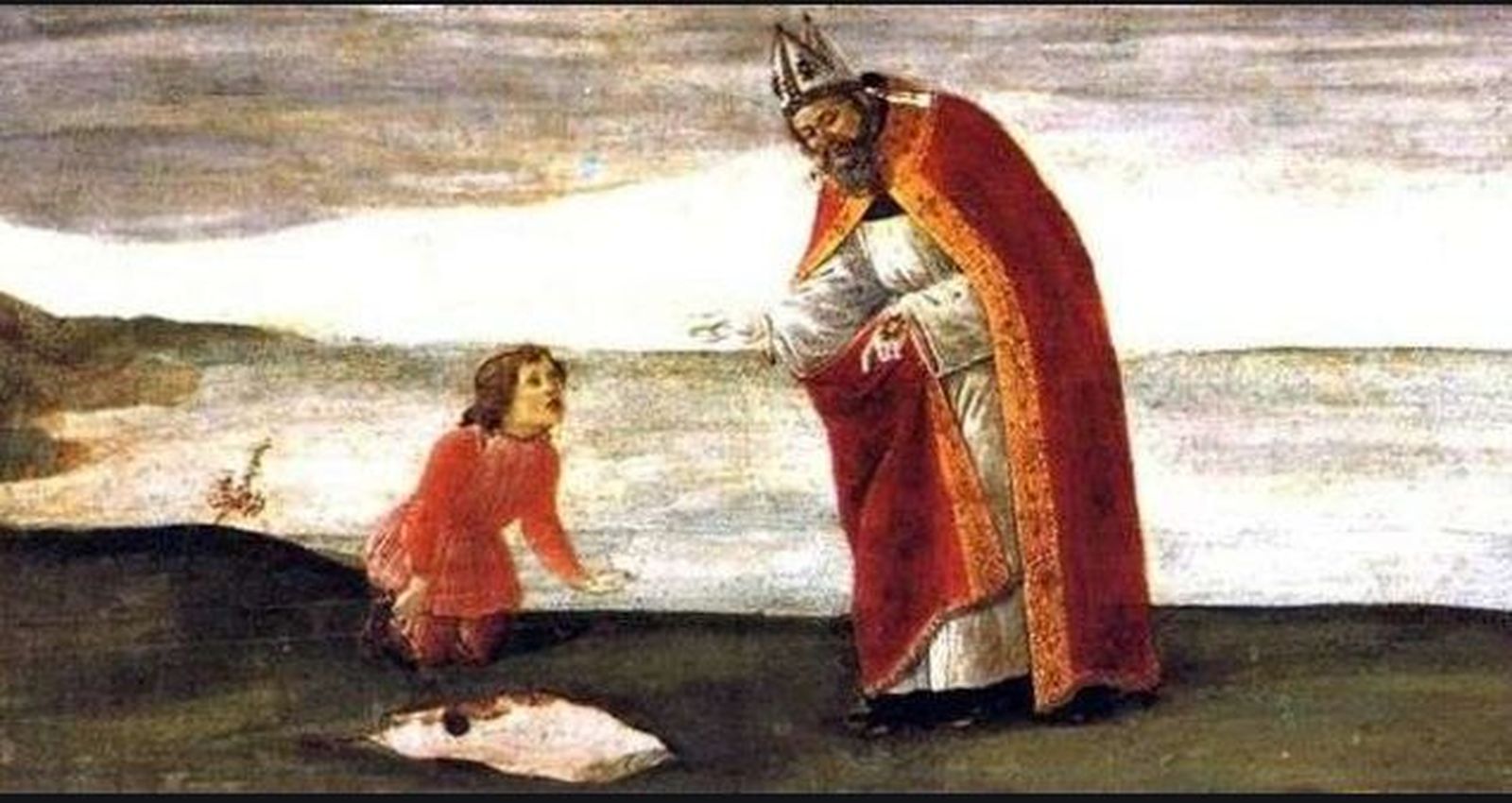 "Visión de San Agustín", Botticelli