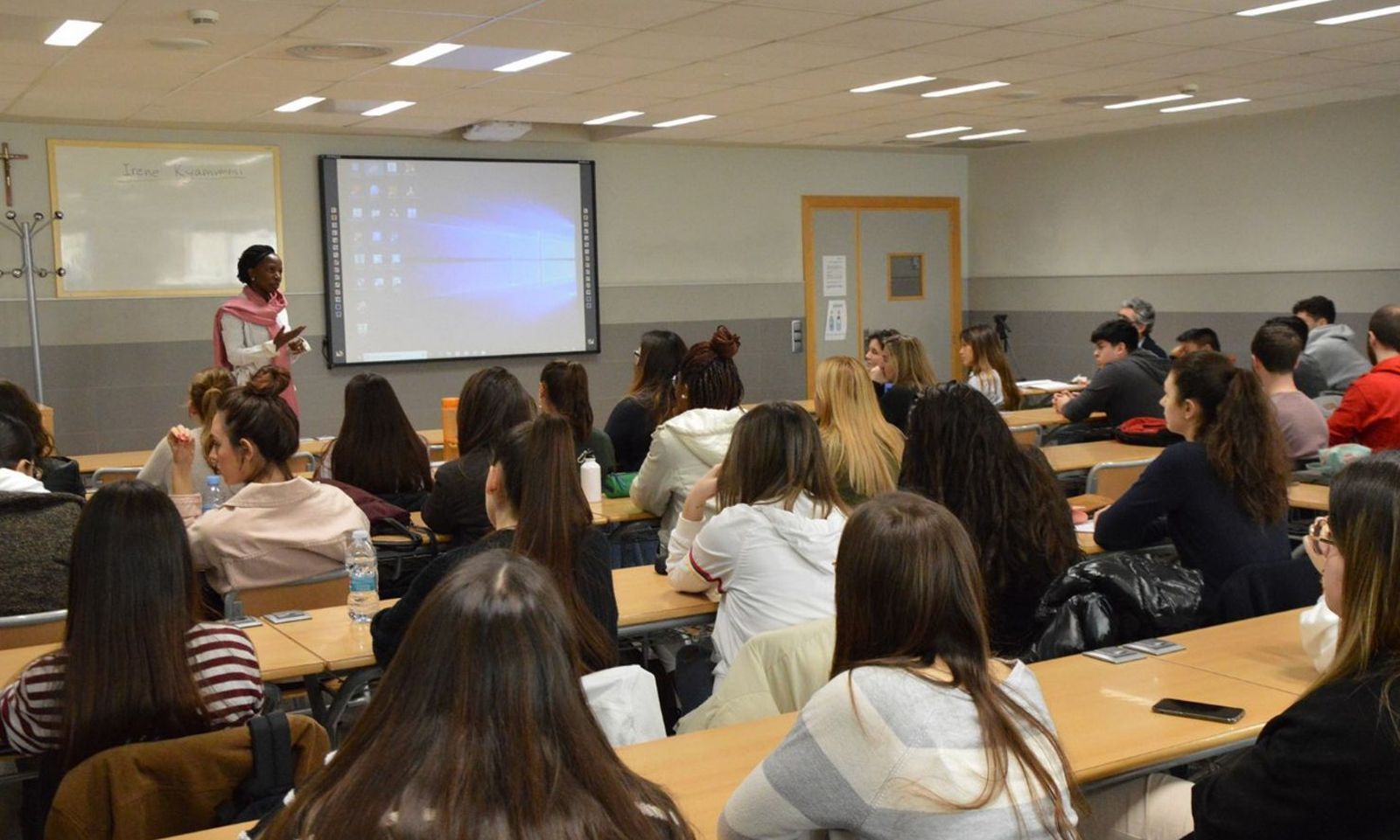 Encuentro con Kyamummi en la universidad