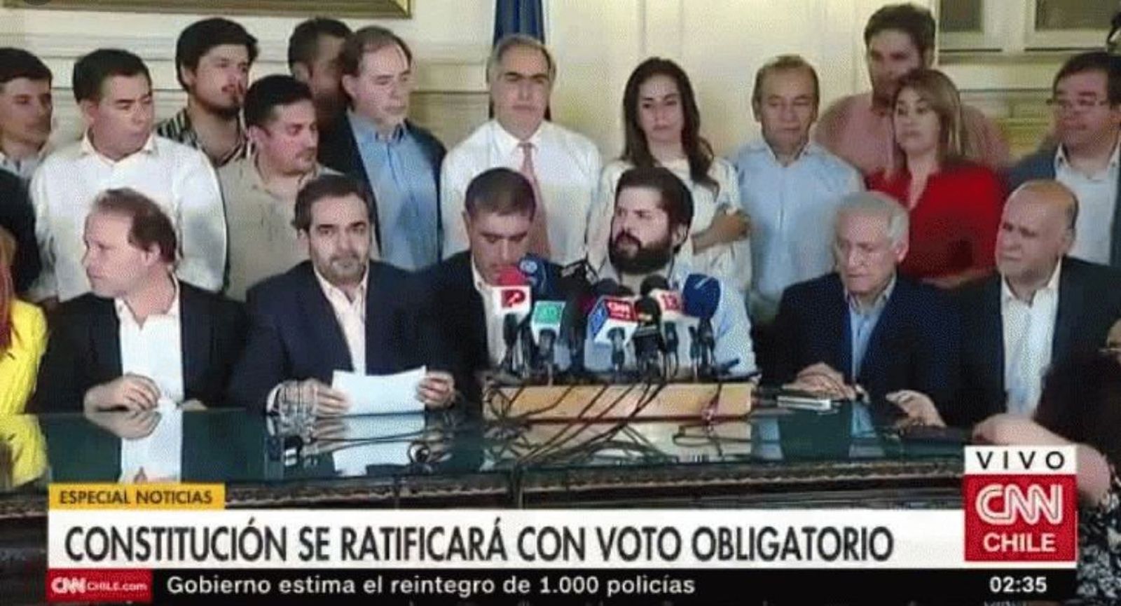 NUeva constitución en Chile