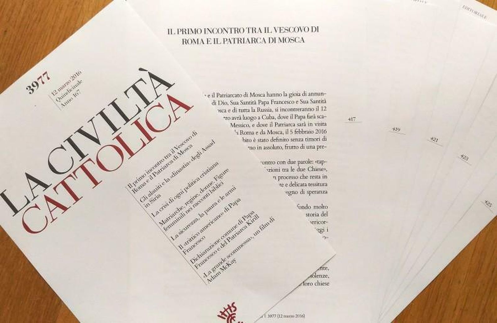 La Civiltà Cattolica