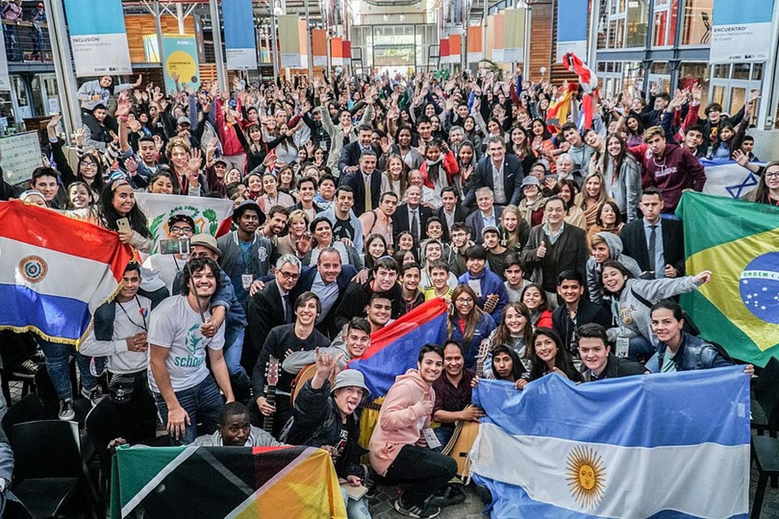 Imagen del Encuentro Mundial de Jóvenes 2018, en Buenos Aires, Argentina