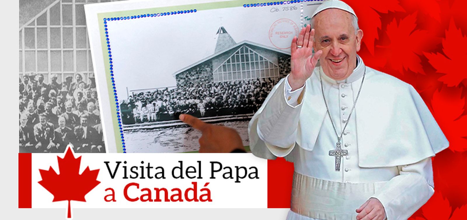 Todo listo para el viaje del Papa a Canadá