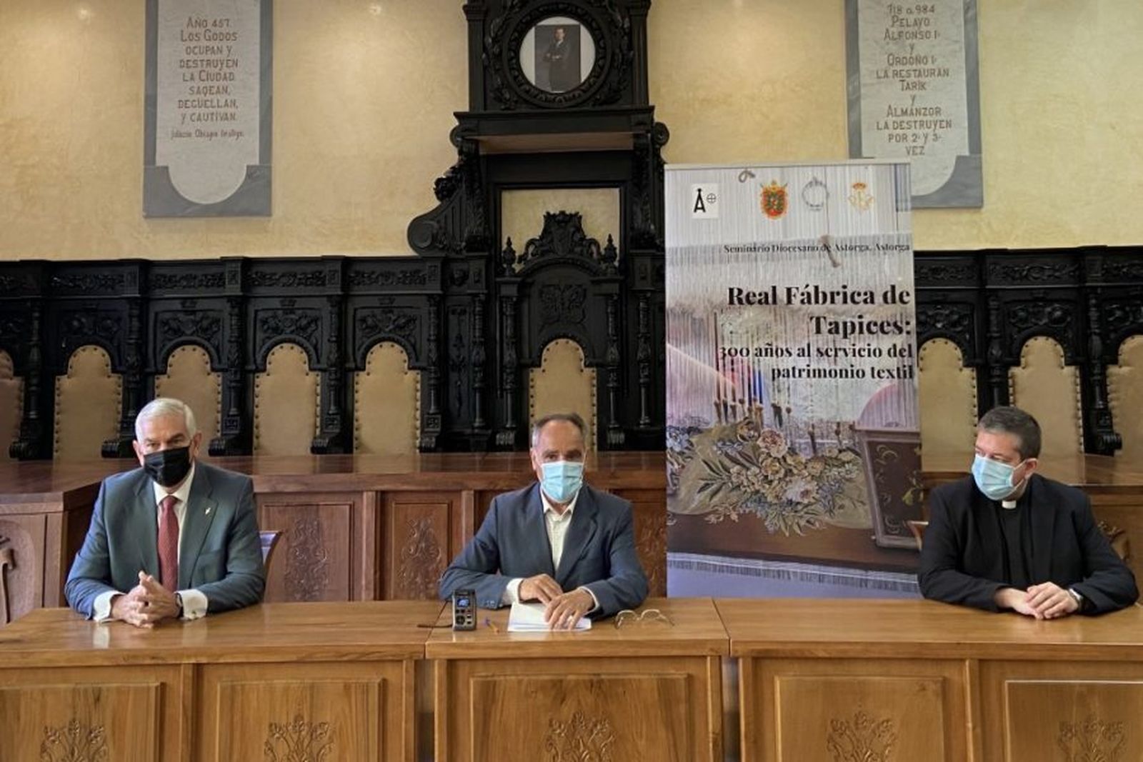 Astorga ofrece un recorrido por los 300 años de la Real Fábrica de Tapices