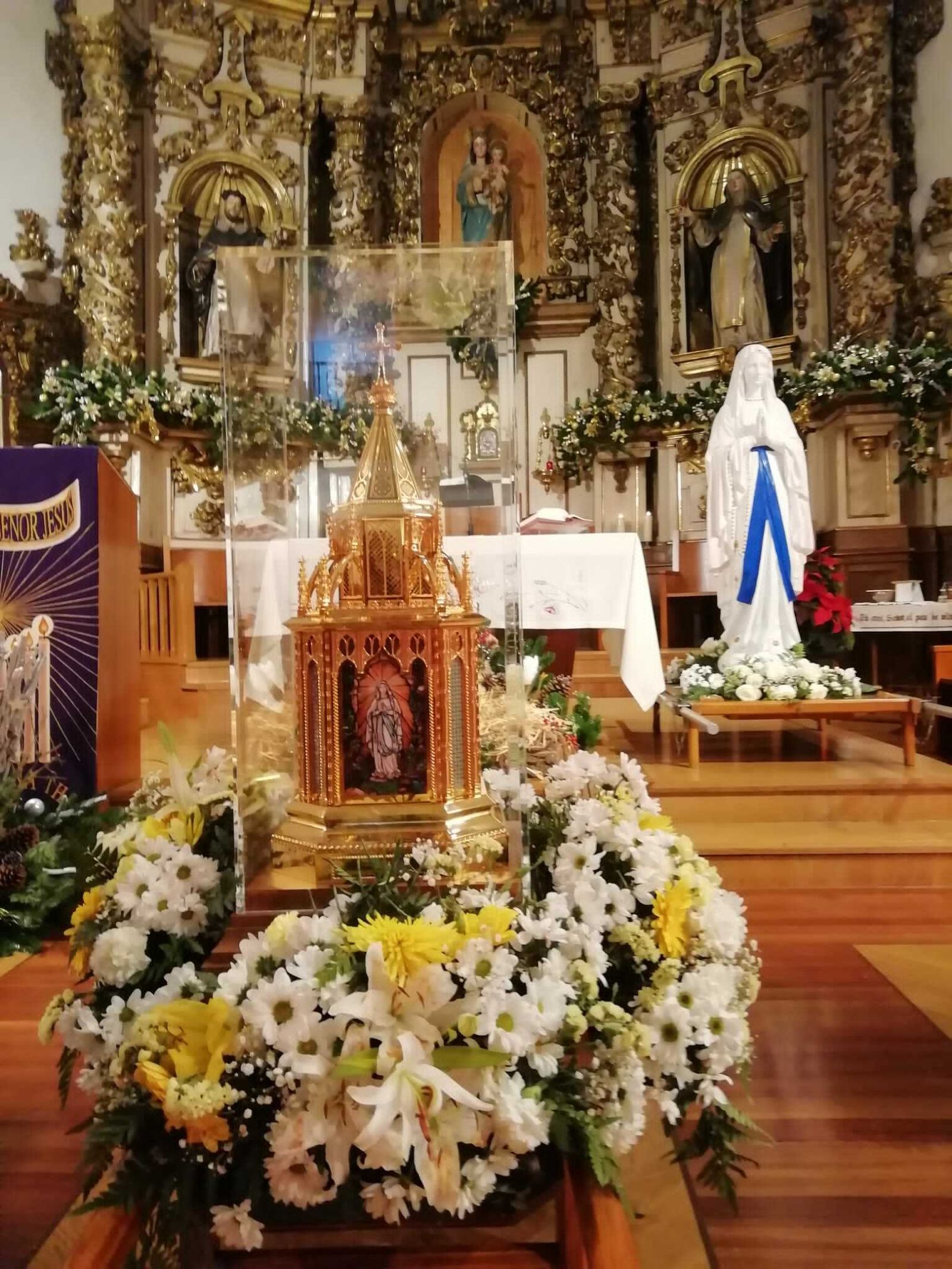 49 Diócesis han venerado las reliquias de la santa vidente de Lourdes