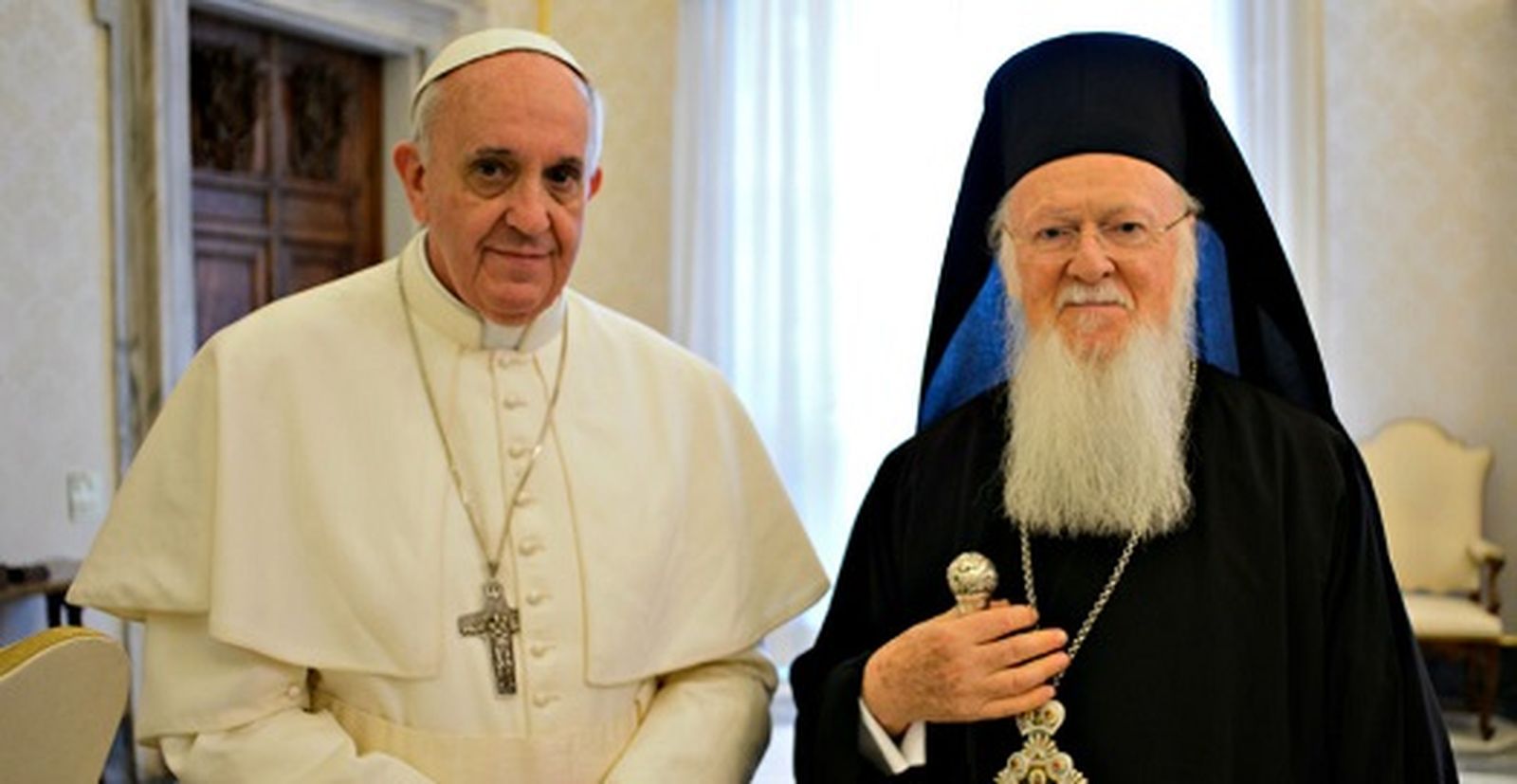 Papa Francisco y Bartolomé