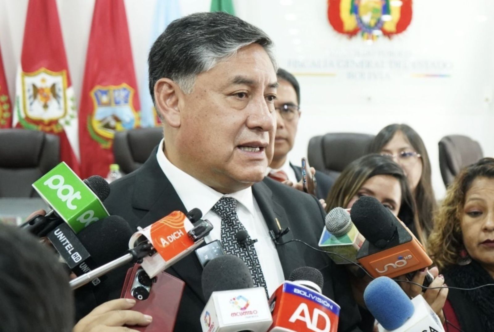 El fiscal general de Bolivia, Juan Lanchipa