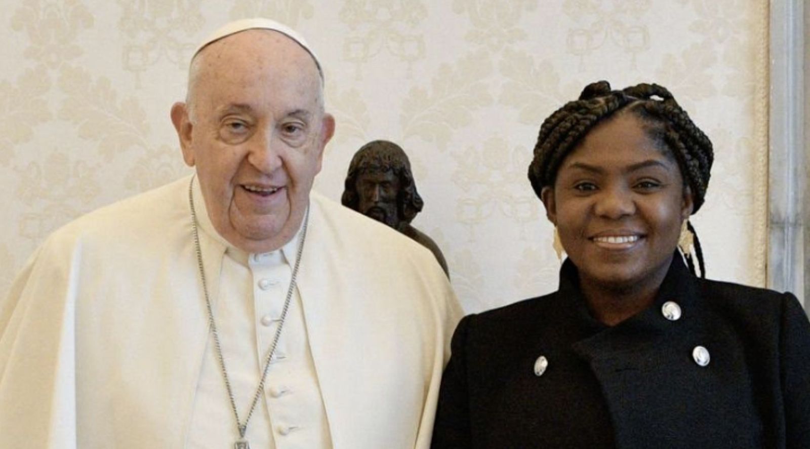 El Papa y Francia Márquez