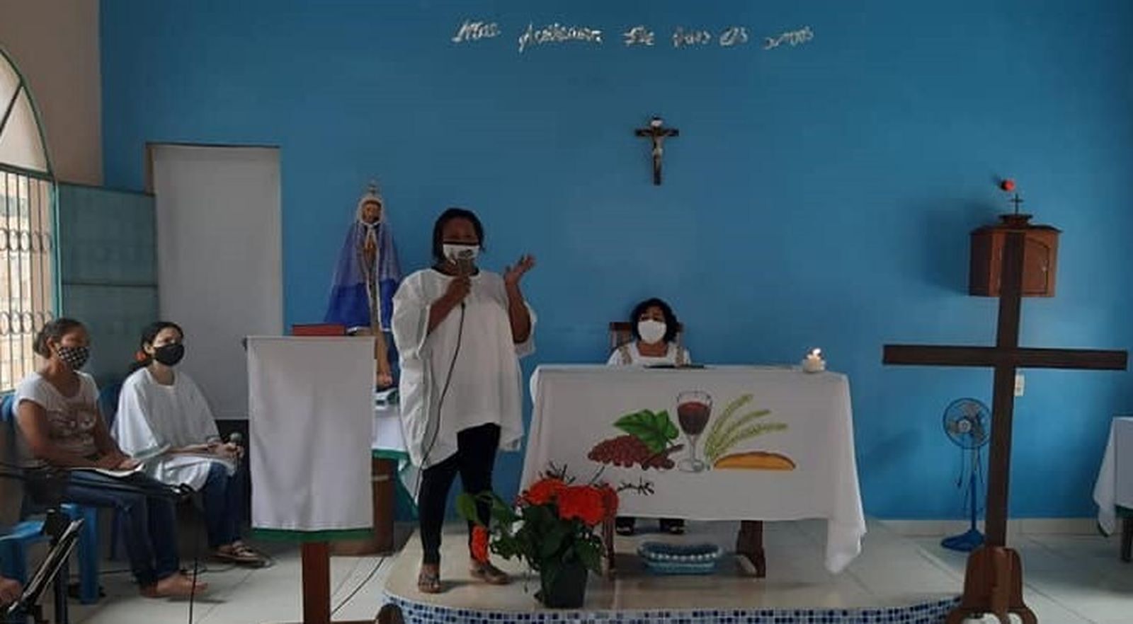 Celebración presidida por mujeres en la Amazonía