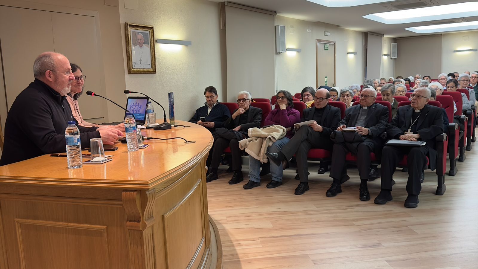 Un momento de la conferencia de Liliana Franco en el ITVR