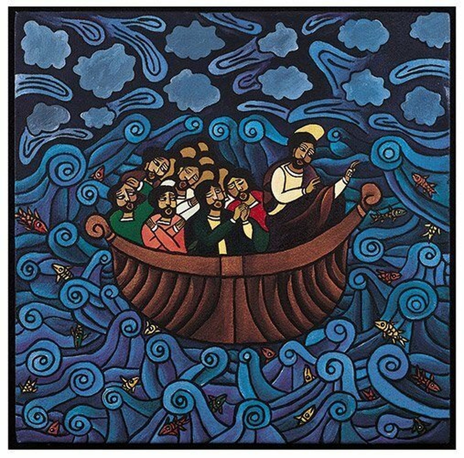 Jesús calma la tormenta