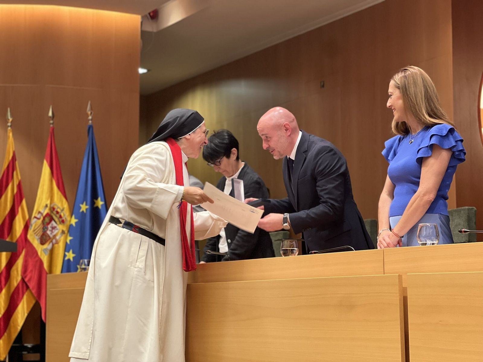 Sor Lucía recibió el galardón