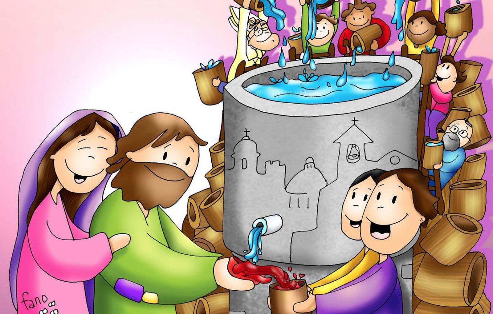 El sistema eclesiástico se ha quedado sin vino, sin amor