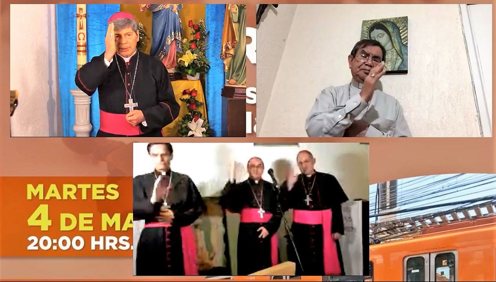 Obispos oran por fallecidos en tragedia del metro Ciudad de México