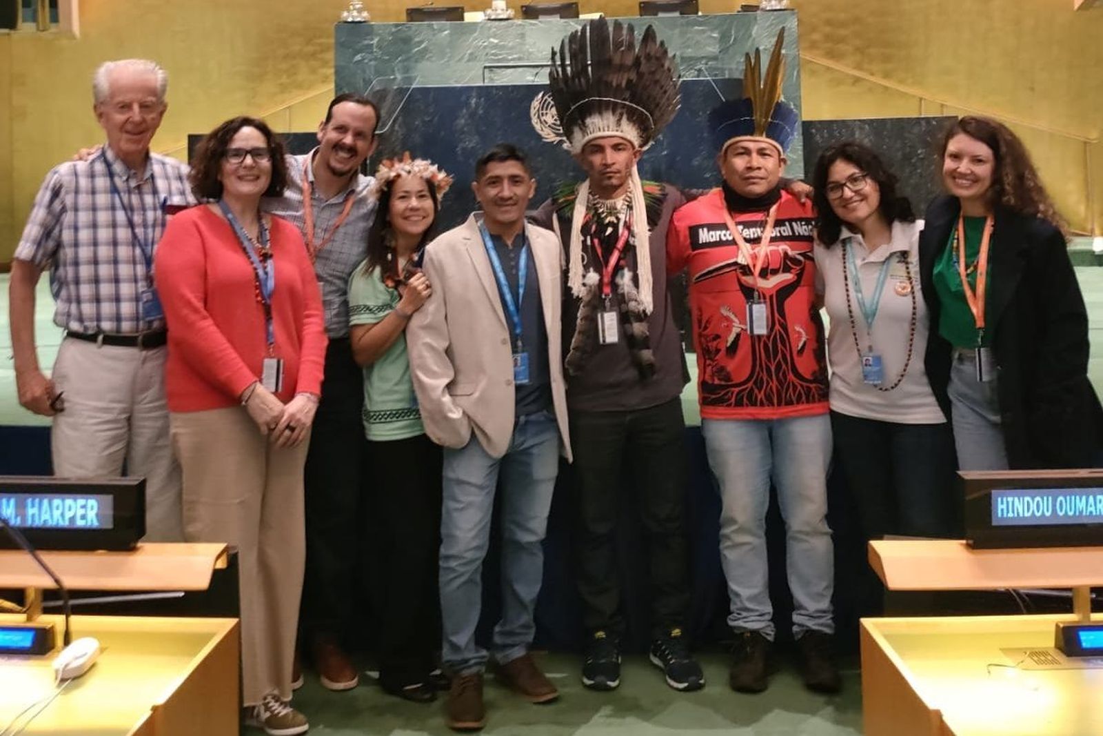 Apertura del Foro de las Naciones Unidas para las Cuestiones Indígenas en Nueva York.