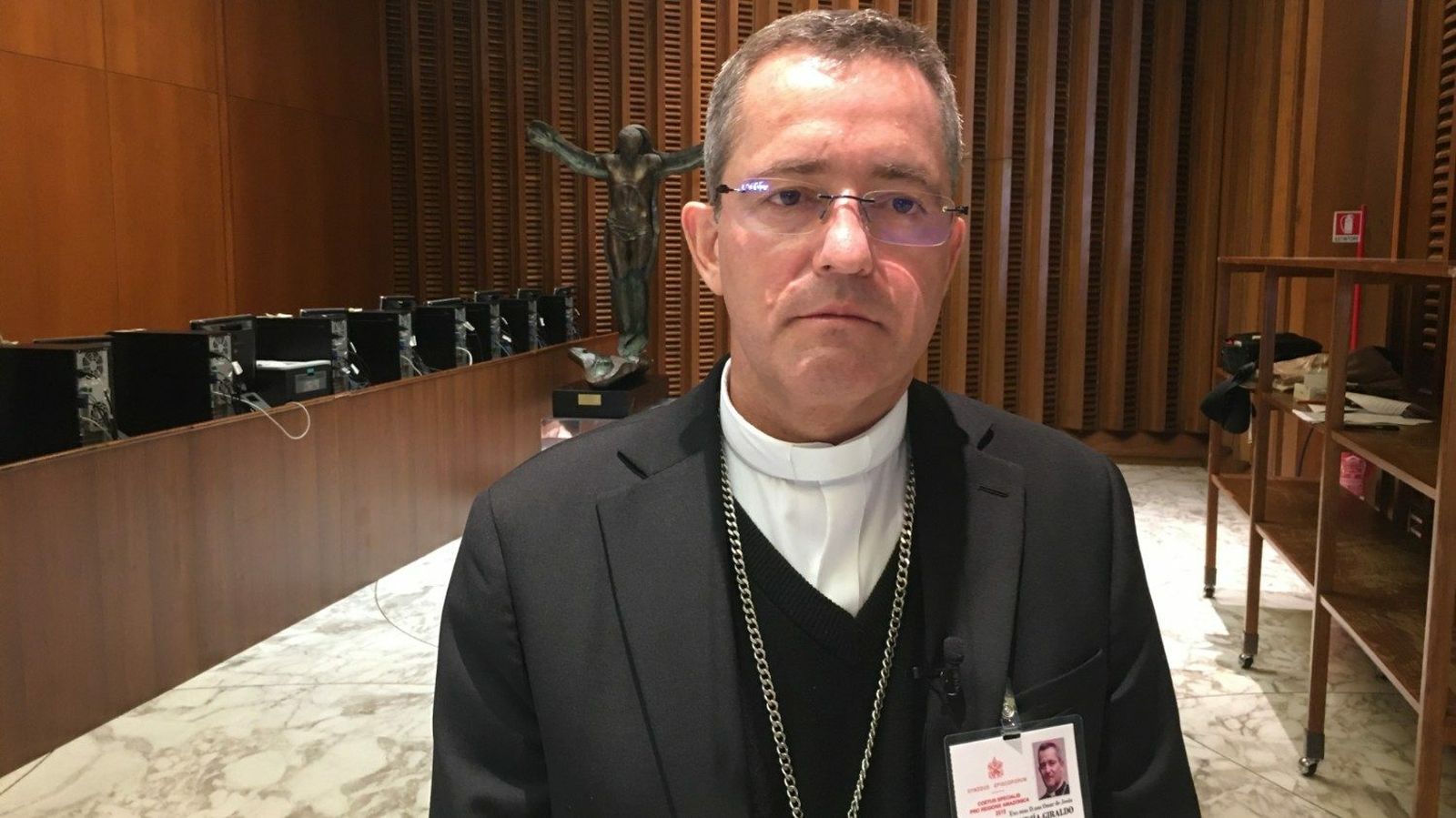 Monseñor Omar de Jesús Mejía,  arzobispo de Florencia Caquetá, Colombia