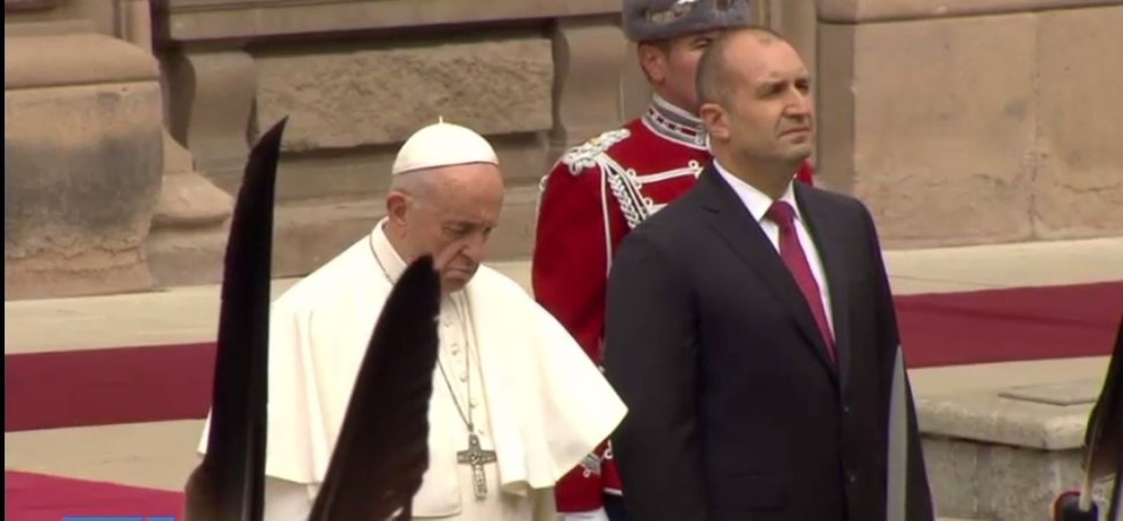El Papa y el presidente de Bulgaria
