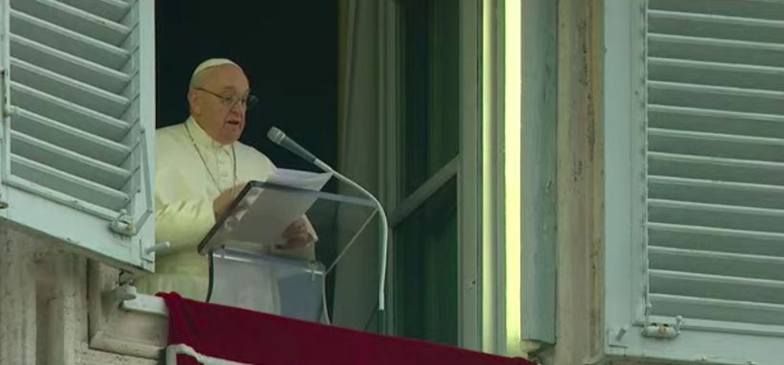 Francisco, en el Angelus de hoy