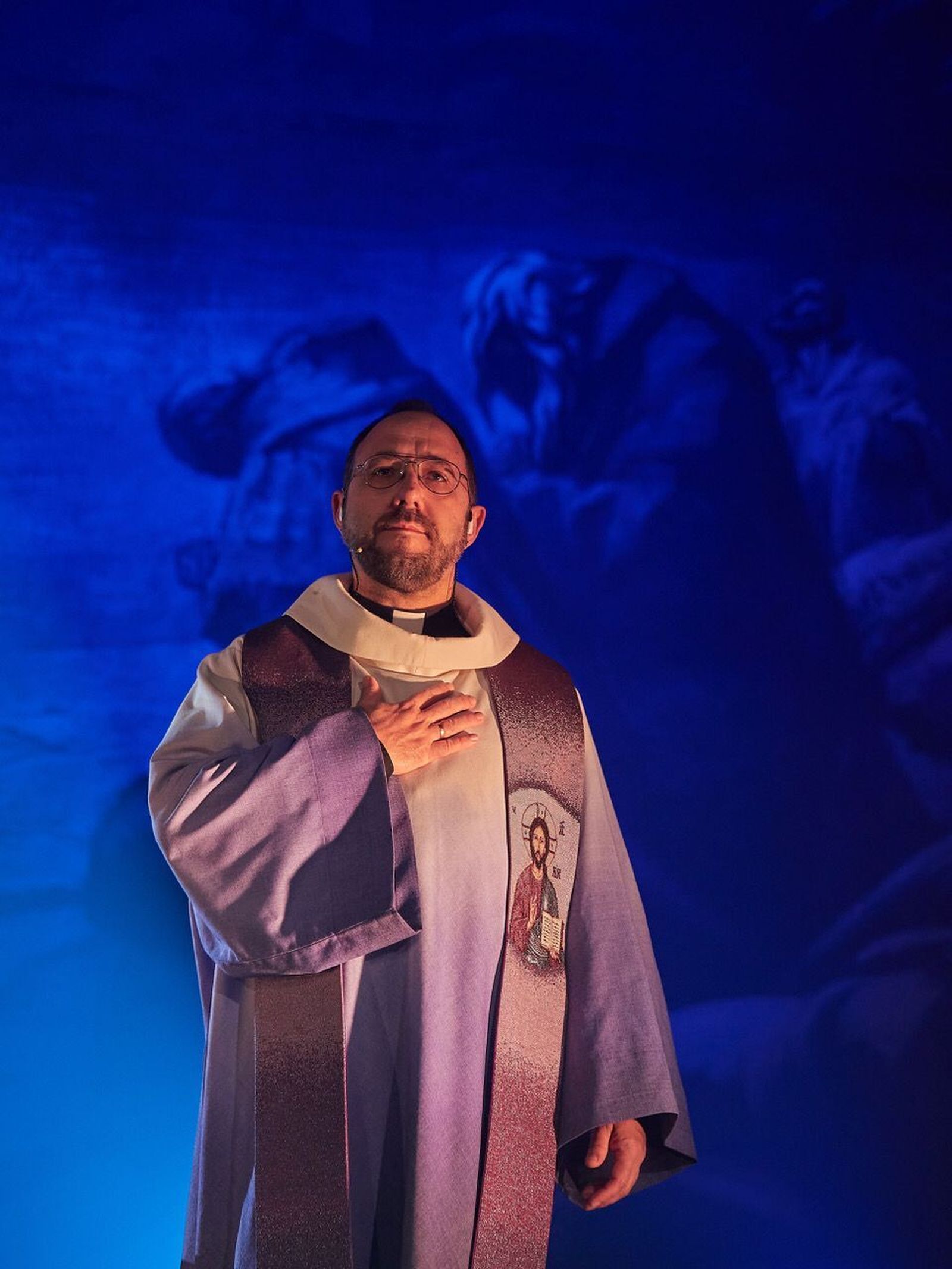 Toño Casado, en Via Crucis