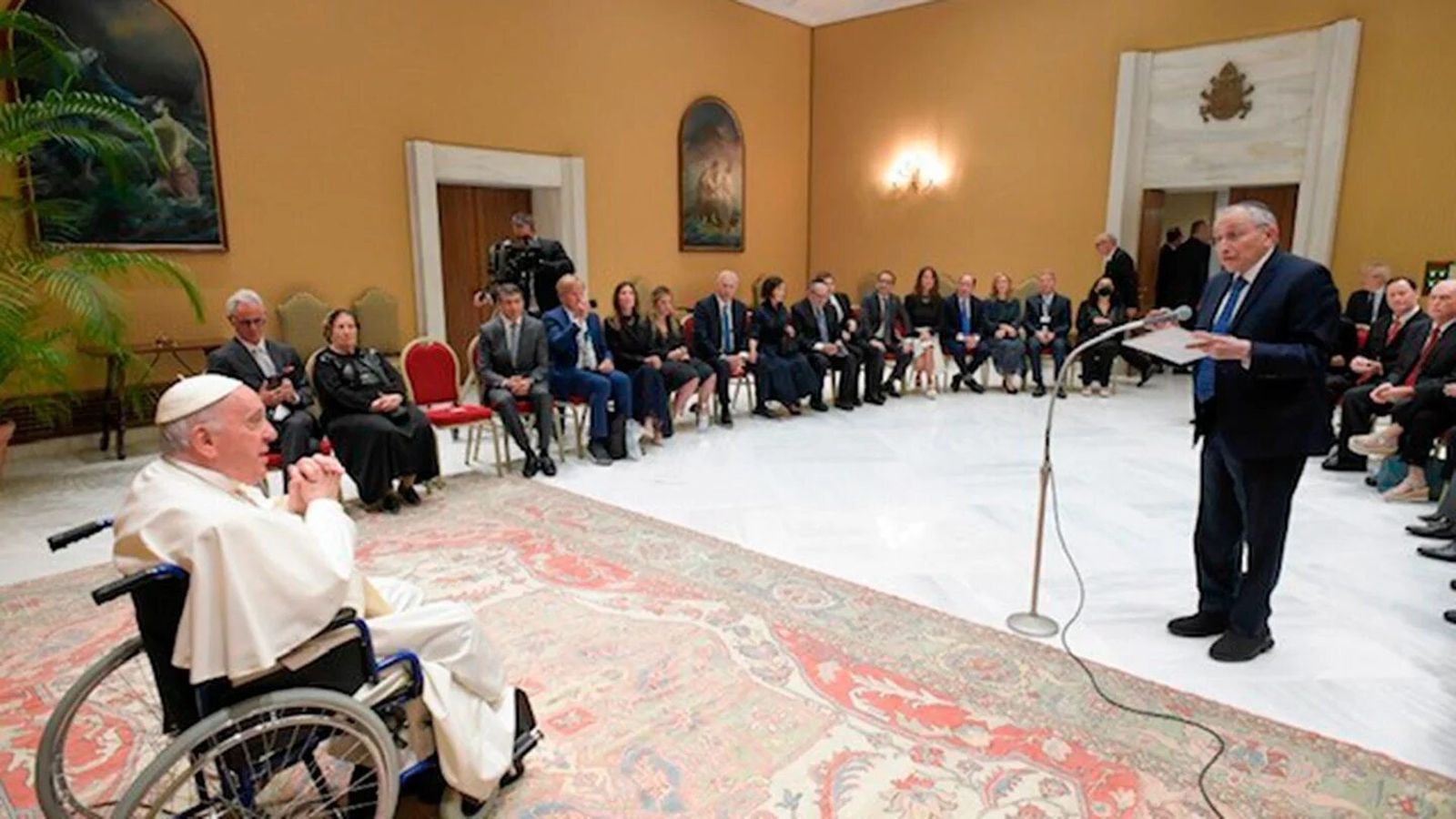 El rabino Hier se dirige al papa Francisco