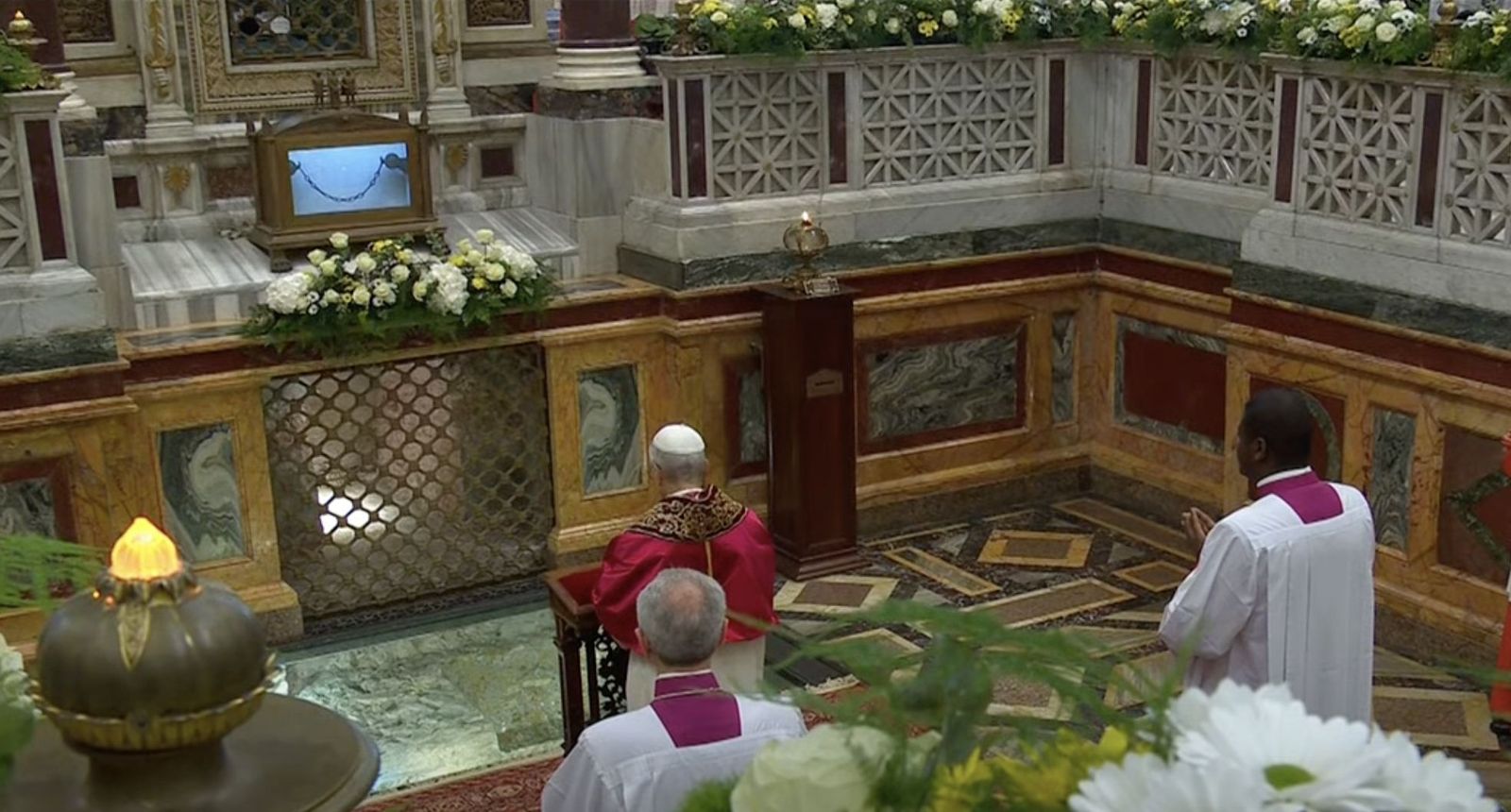 León XIV en San Pablo Extramuros