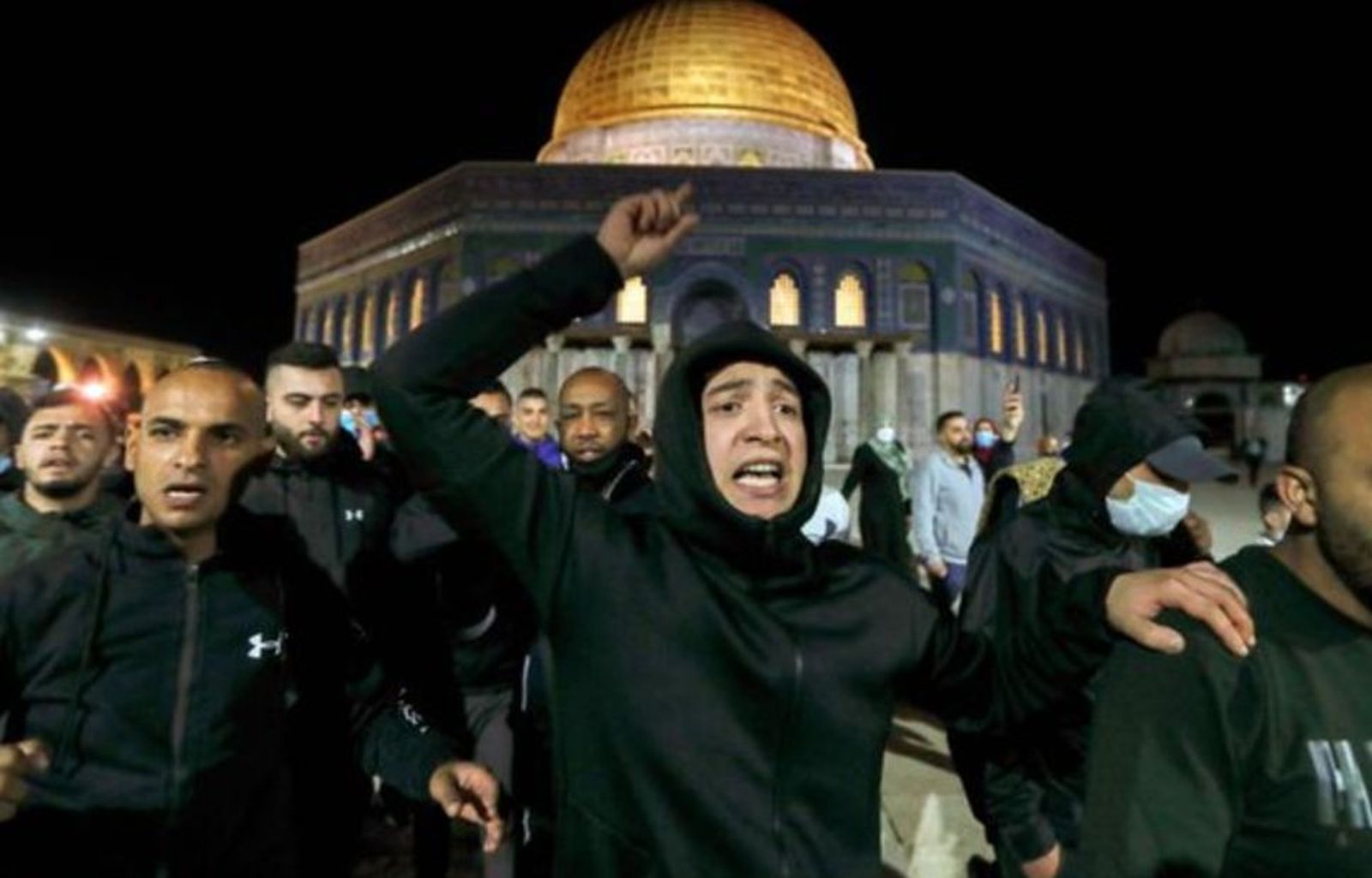 Los grupos de judíos radicalizados, en la mezquita de Al Aqsa de Jerusalén