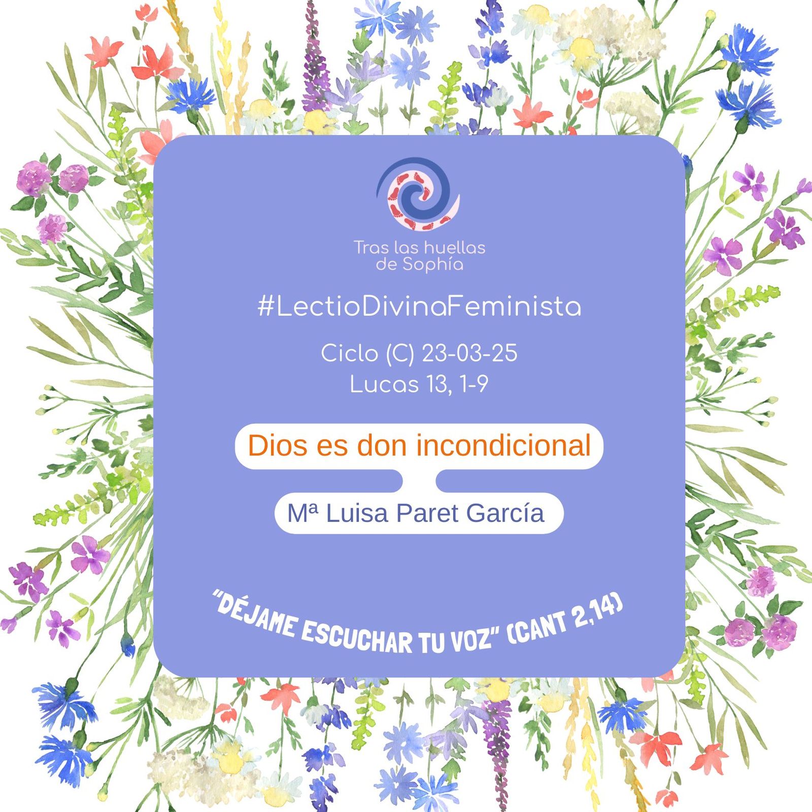 Dios es don incondicional