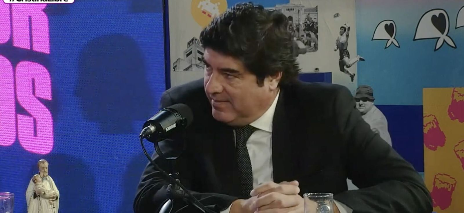 El juez Alejandro Slokar en el programa