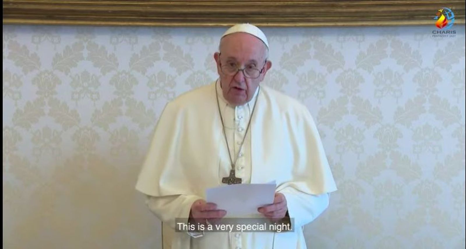 El Papa, en la Vigilia de Pentecostés