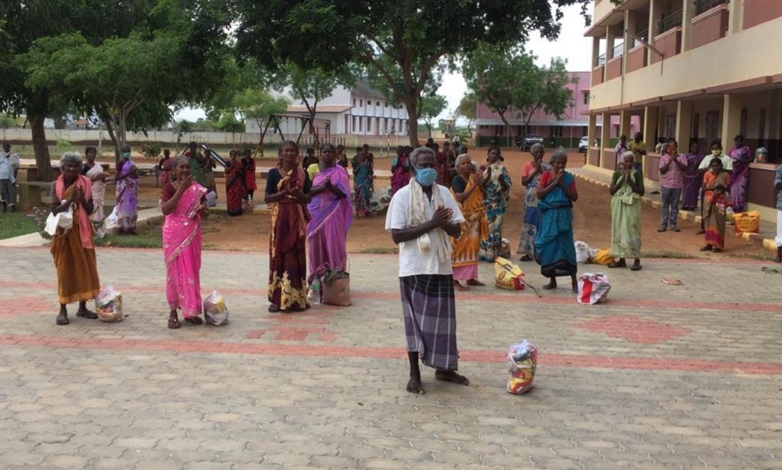 Población atendida por los jesuitas de Tamil Nadu en la crisis del coronavirus