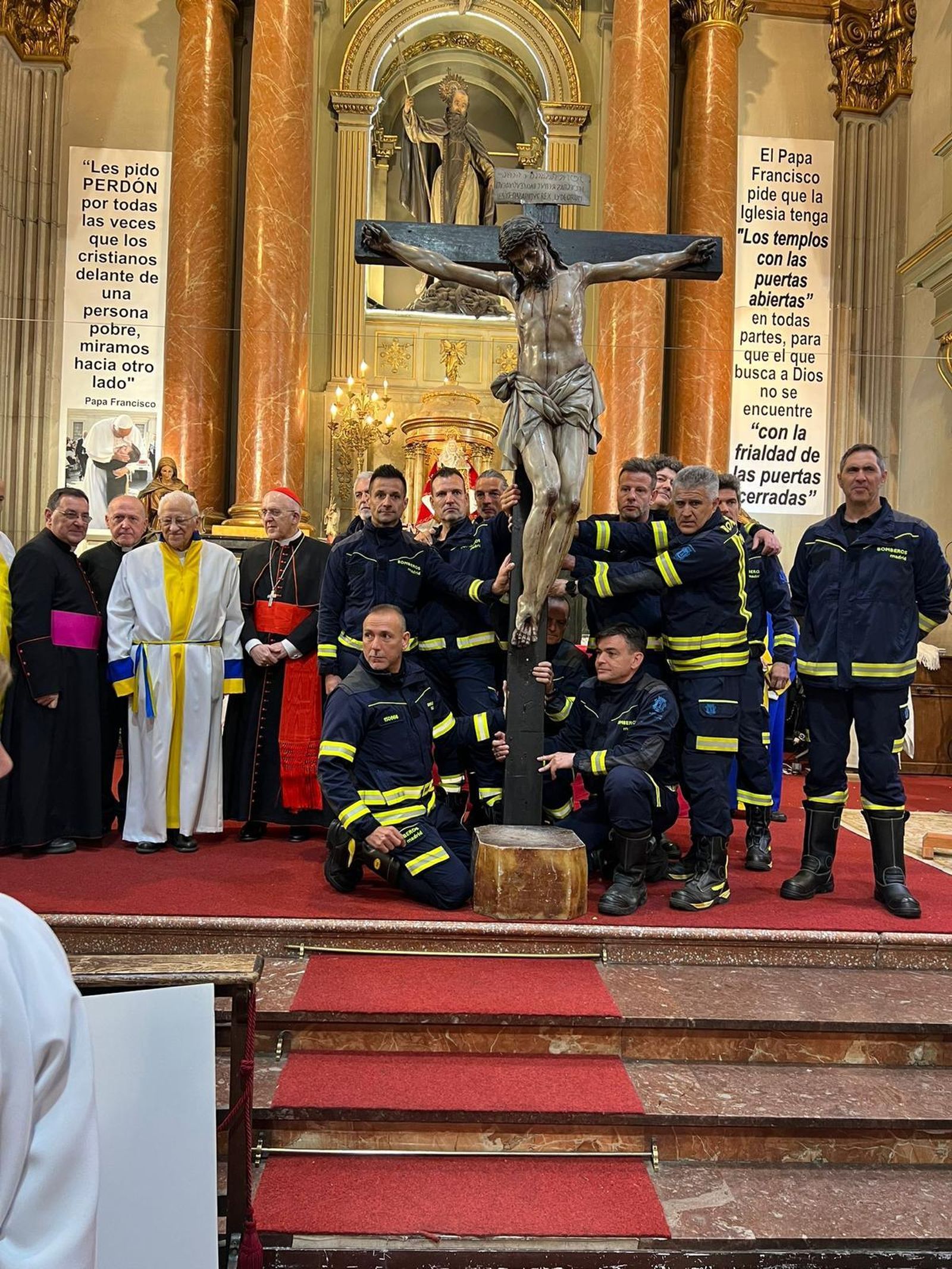 Bombero en San Antón