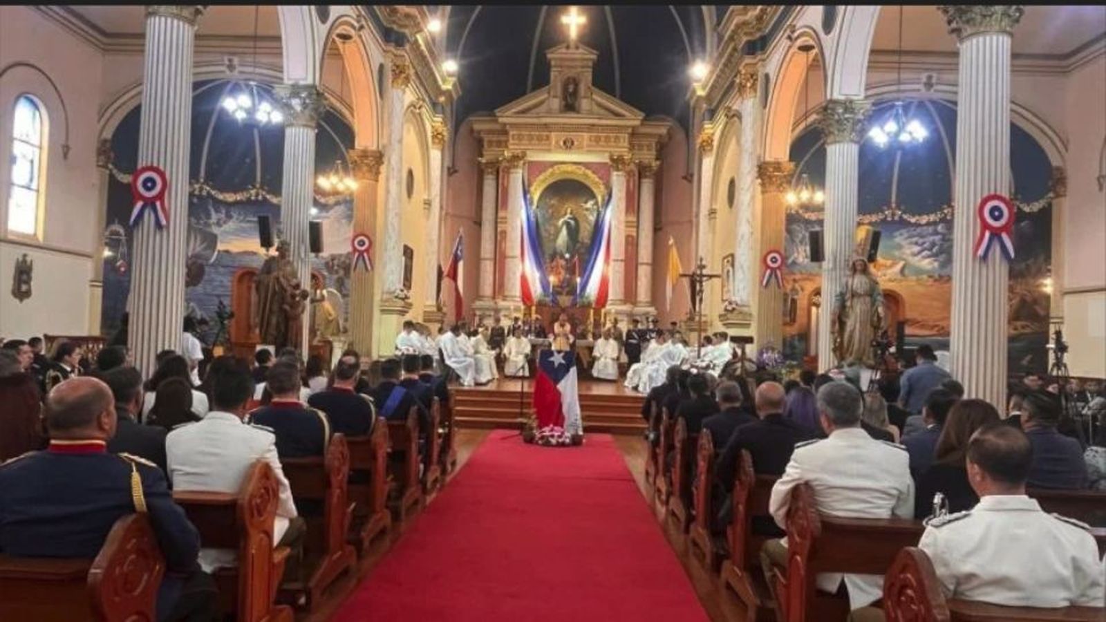 Te Deum de Fiestas Patrias en Iquique