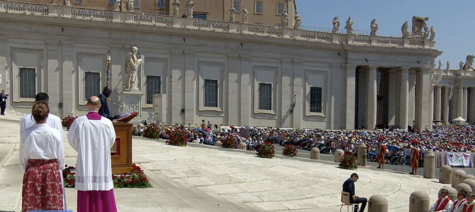 Misa de Pentecostés en San Pedro