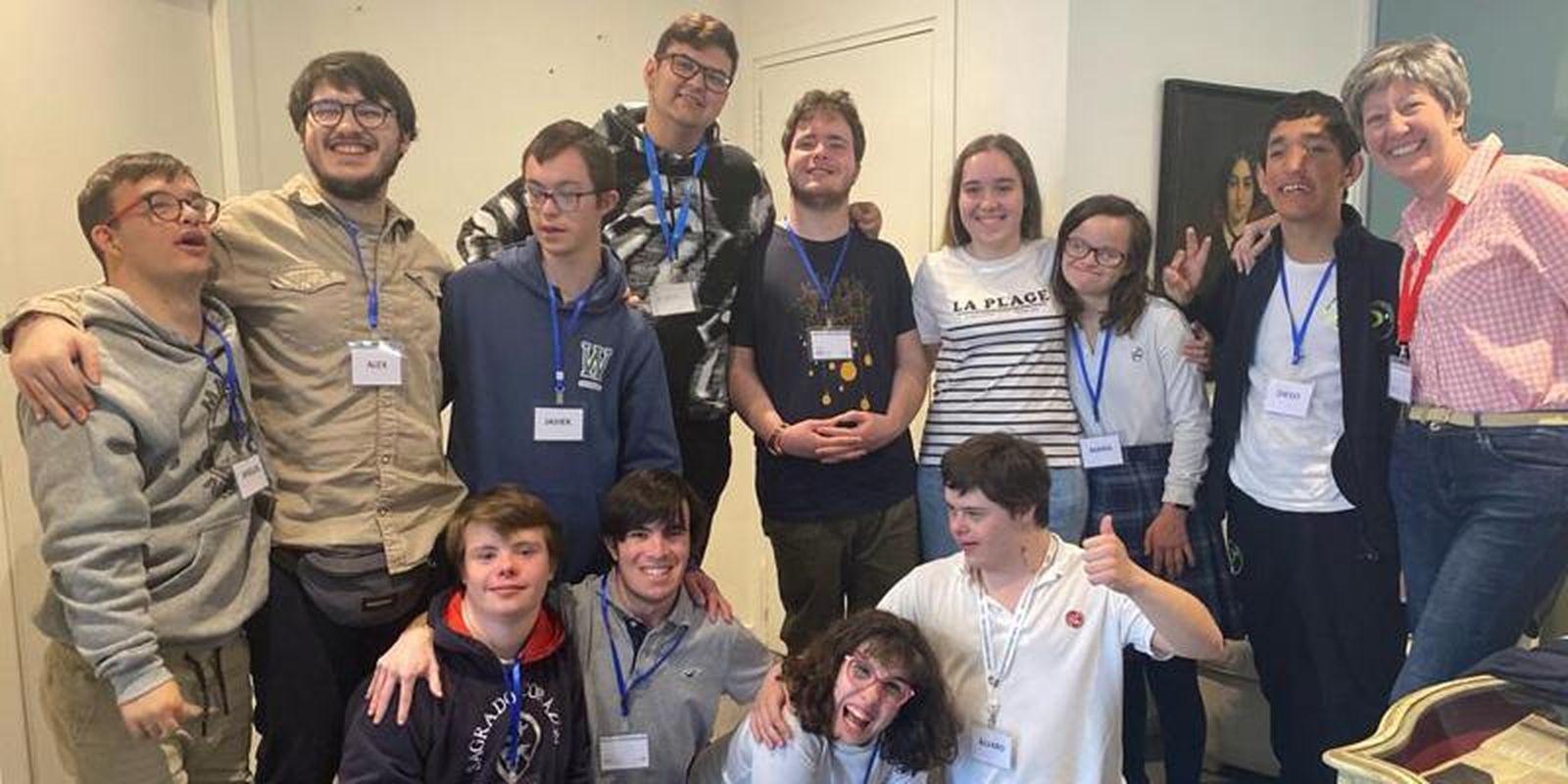 Raquel y su grupo de catequesis